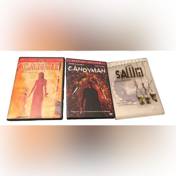 Horror Classics DVD Bundle 3-Pack (Special/Uncut Editions) - Picture 1 of 3